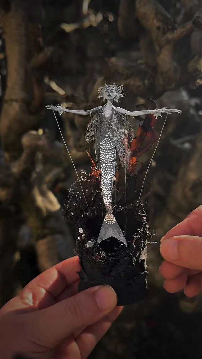 les miniatures animees et sculptures cinetiques de penny thomson 4 sirene les miniatures animees et sculptures cinetiques de penny thomson 4 sirene