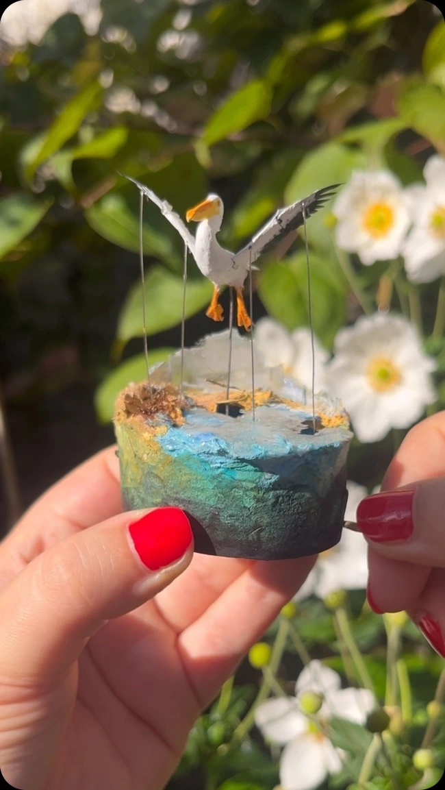 les miniatures animees et sculptures cinetiques de penny thomson 6 pelican les miniatures animees et sculptures cinetiques de penny thomson 6 pelican