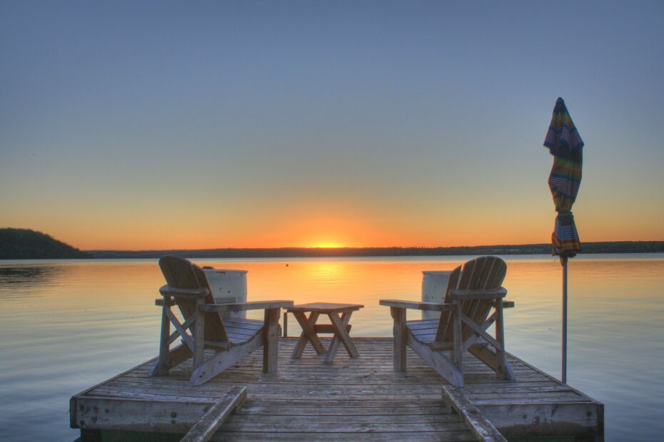 ile dans un lac dans une ile manitoulin le vertige geographique canadien lac Mindemoya