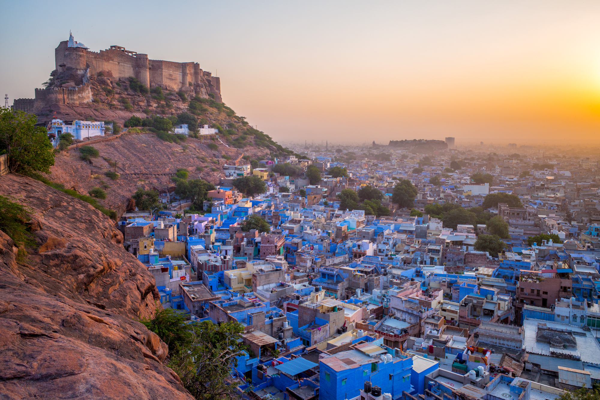 jodhpur la ville bleue dinde qui semble peinte pour defier le desert 1 jodhpur la ville bleue dinde qui semble peinte pour defier le desert 1