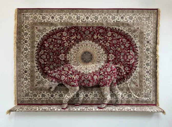 debbie lawson animaux tapis sculptures arabian leopard debbie lawson animaux tapis sculptures arabian leopard