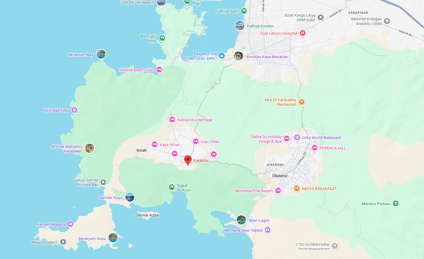 kayakoy le village fantome de turquie vide par l histoire maps kayakoy le village fantome de turquie vide par l histoire maps