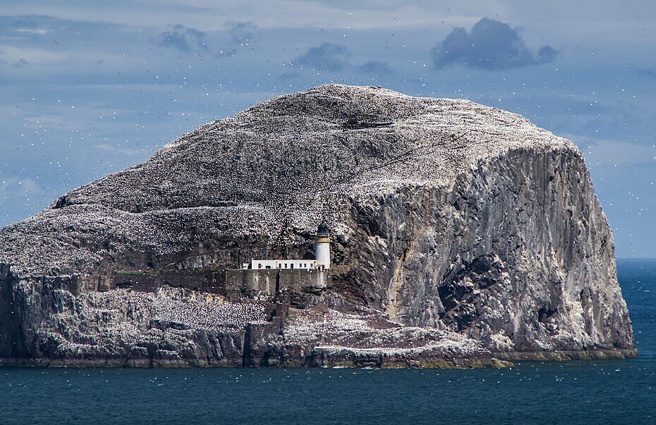 bass rock lancienne prison ecossaise presque imprenable conquise de linterieur 1