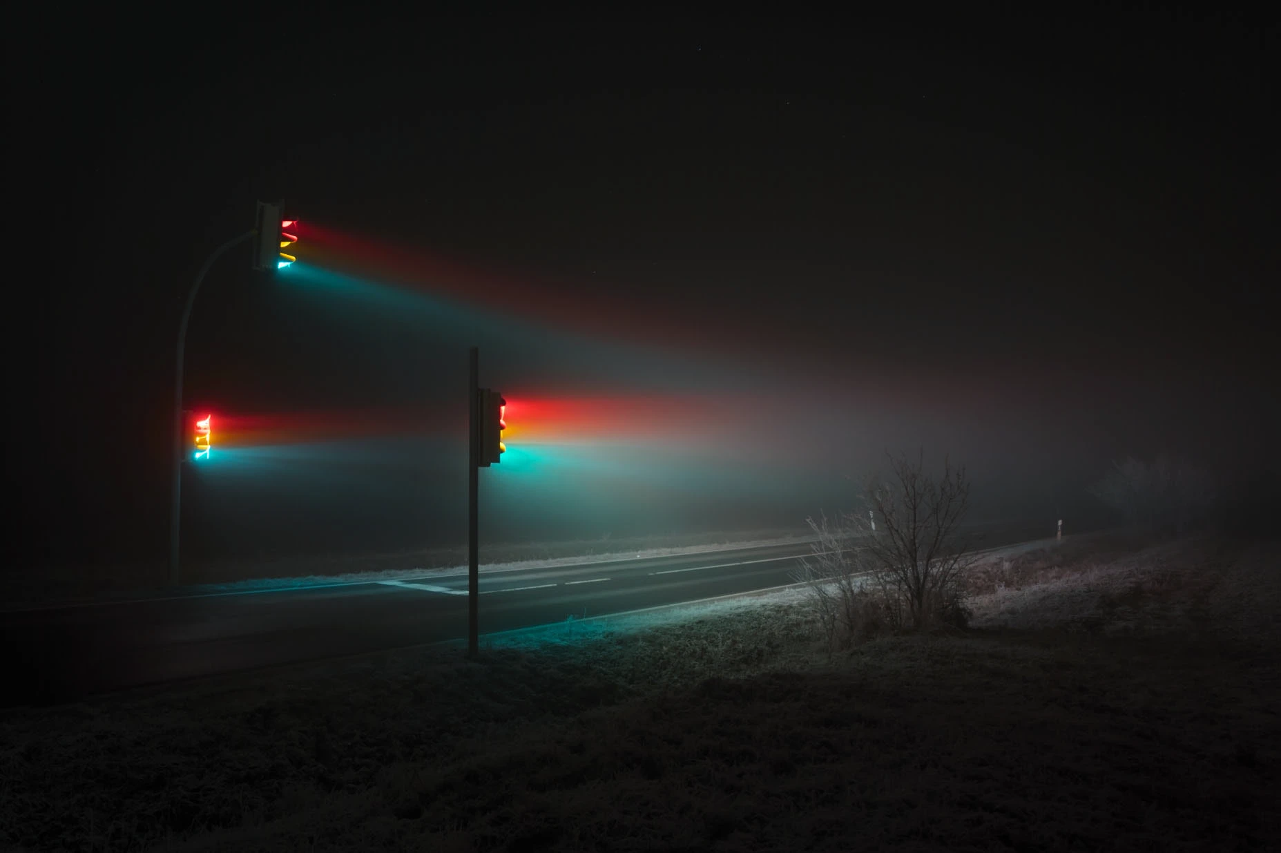 la beaute des feux de circulation dans le brouillard par lucas zimmermann 4 la beaute des feux de circulation dans le brouillard par lucas zimmermann 4