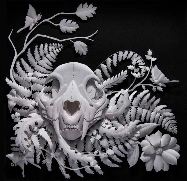 marisa aragon ware transforme le papier en delicats animaux de foret 2 marisa aragon ware transforme le papier en delicats animaux de foret 2