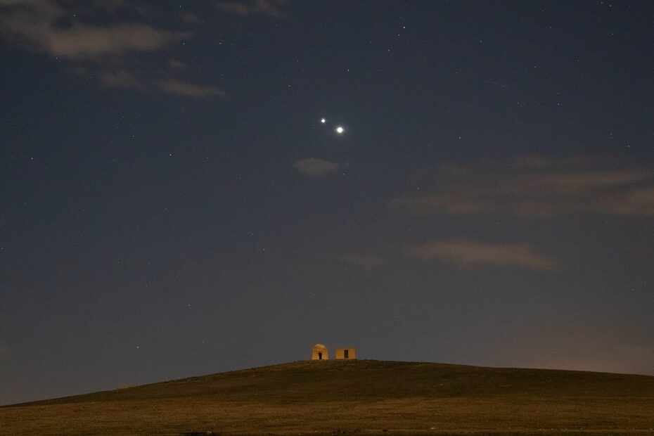 venus jupiter et la lune salignent dans le ciel de juin 2026 1