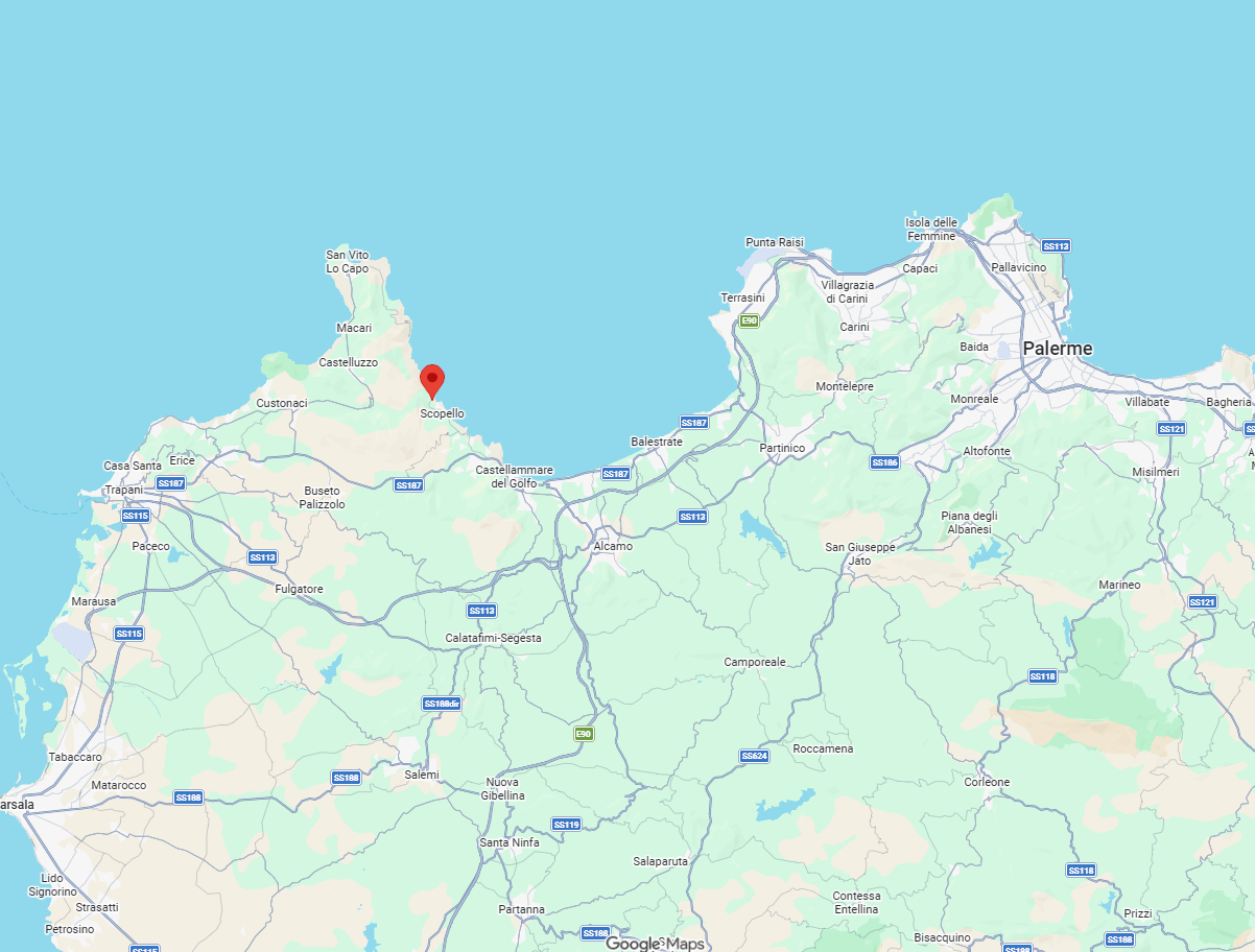reserve de zingaro entree scopello sicile italie maps reserve de zingaro entree scopello sicile italie maps