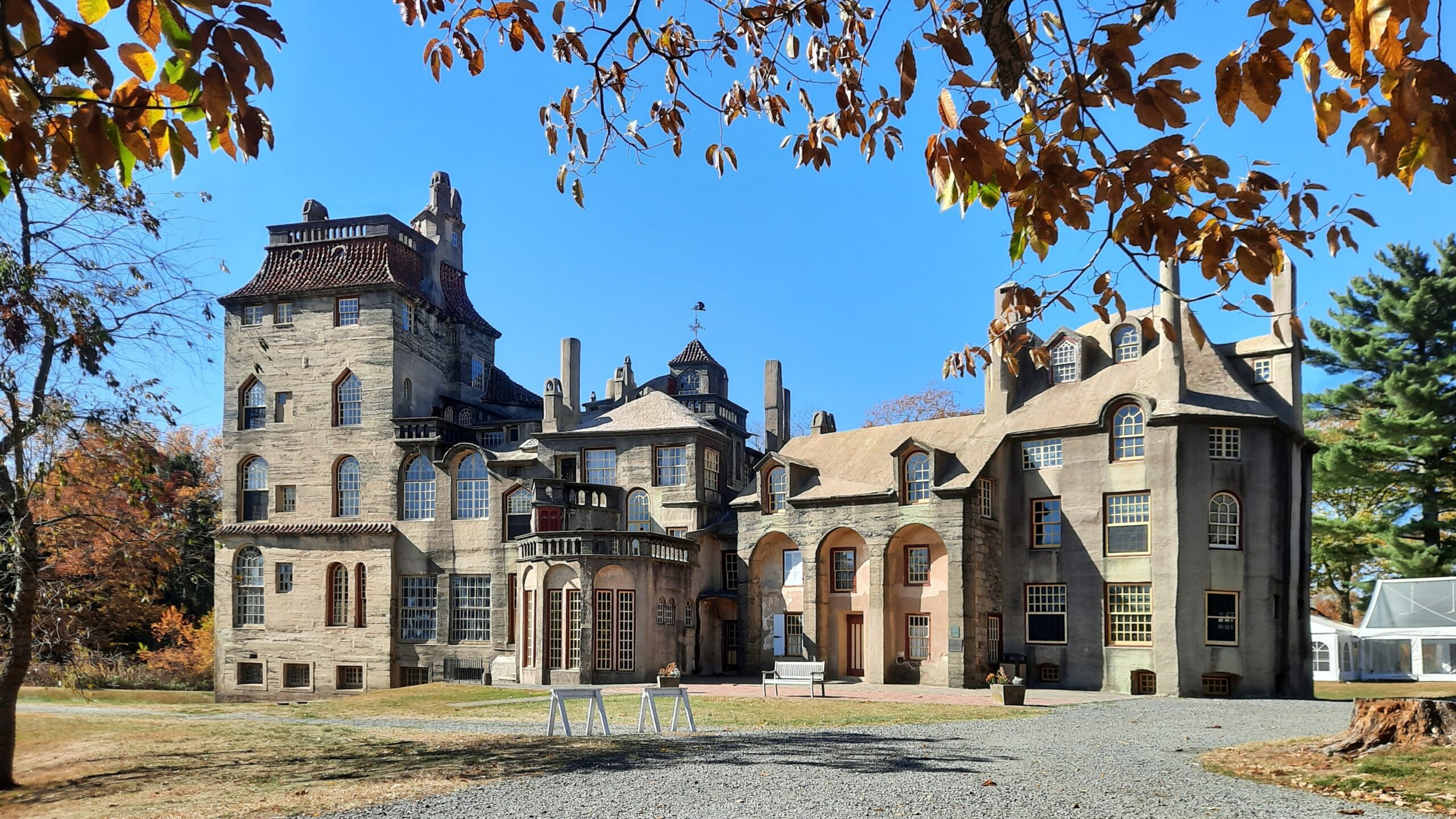 Fonthill Castle, château de béton de Henry Chapman Mercer en Pennsylvanie
