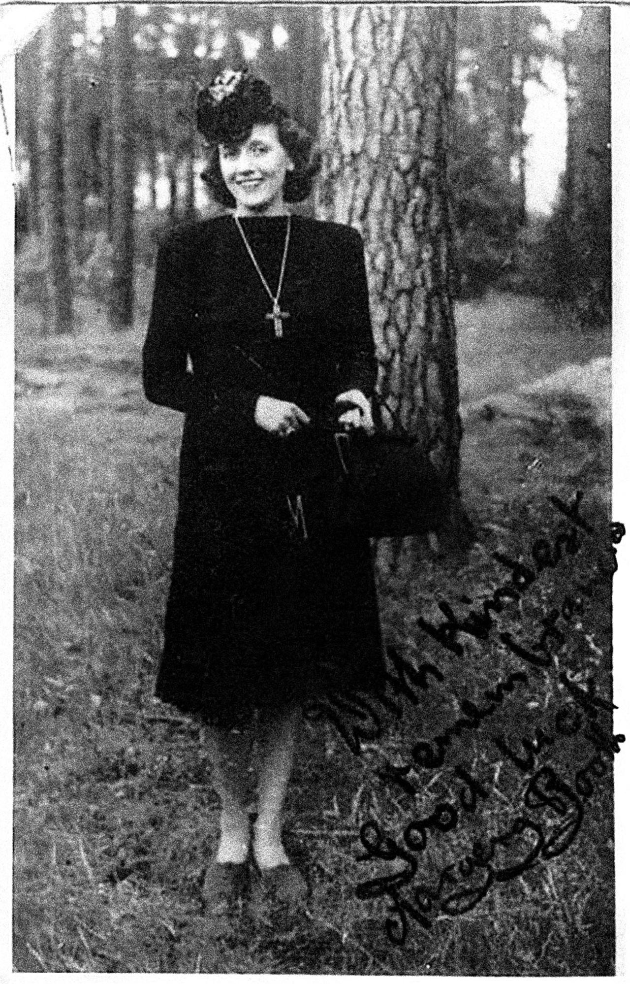 Portrait de Margery Booth, cantatrice britannique et espionne pendant la Seconde Guerre mondiale Portrait de Margery Booth, cantatrice britannique et espionne pendant la Seconde Guerre mondiale